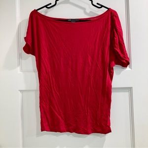 Armani Exchange asymmetrical top
